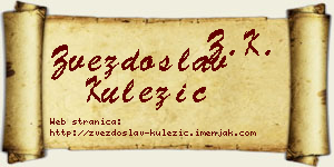 Zvezdoslav Kulezić vizit kartica